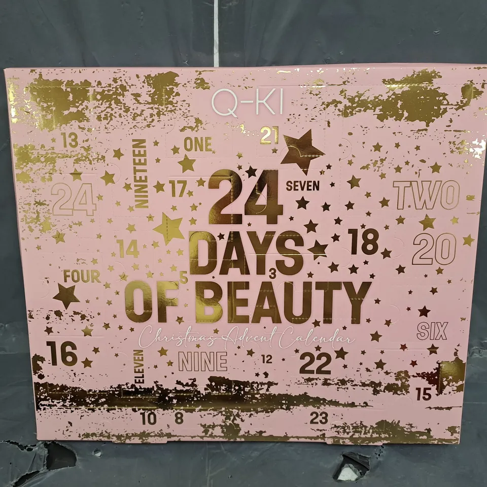 Q-KI 24 DAYS OF BEAUTY ADVENT CALENDAR