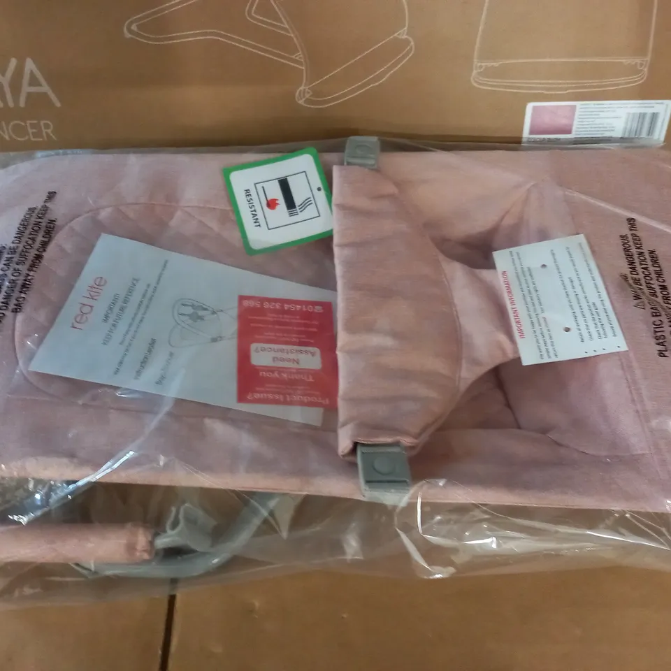 BOXED RED KITE BAYA BOUNCER IN BLUSH PINK 