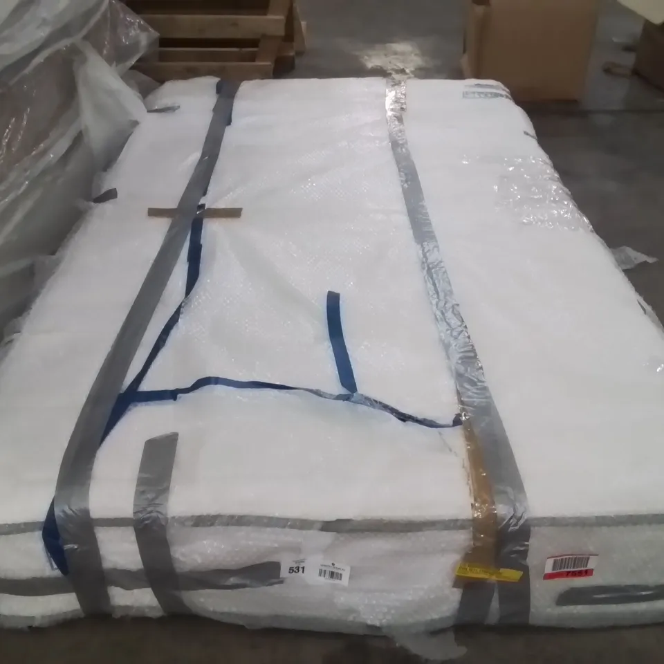 QUALITY BAGGED NOVILLA 27CM ORTHO MEMORY FOAM POCKET SPRUNG MATTRESS - 120CM SMALL DOUBLE