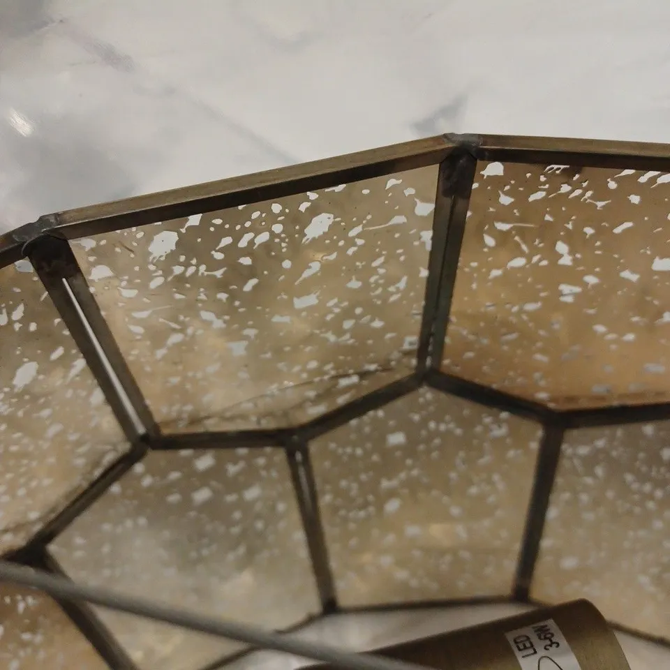 JOHN LEWIS ROMY PENTAGON CEILING LIGHT // COLLECTION ONLY 