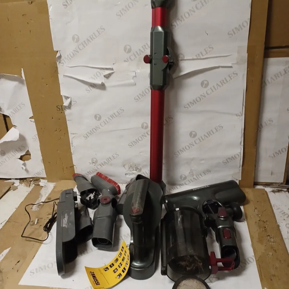ZANUSSI ZANXZ251RD CORDLESS RECHARGEABLE HAND STICK VACUUM - RED