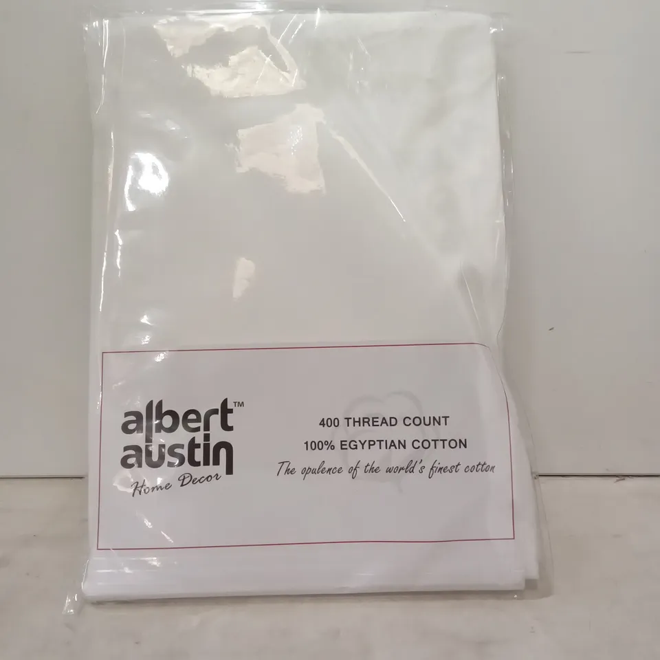 ALBERT AUSTIN 400 TC 100% EGYPTIAN COTTON PILLOWCASES