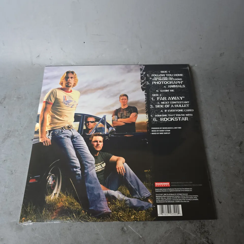NICKELBACK – ALL THE RIGHT REASONS