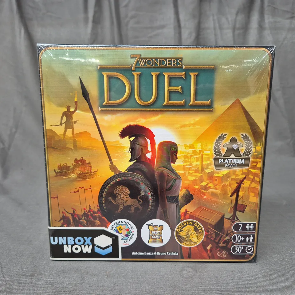 SEALED 7 WONDERS DUEL BOARD GAME