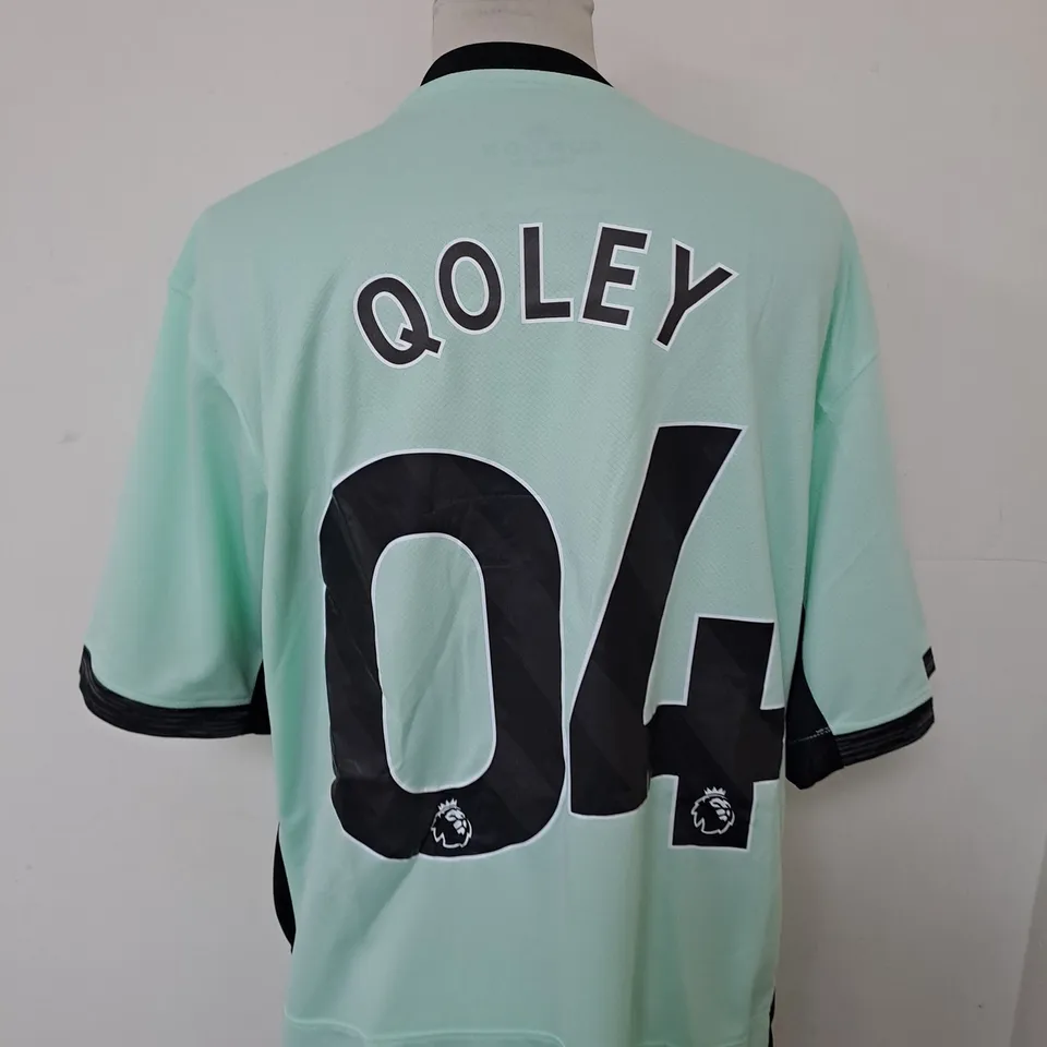 CHELSEA FC AWAY SHIRT WITH QOLEY 04 SIZE 2XL