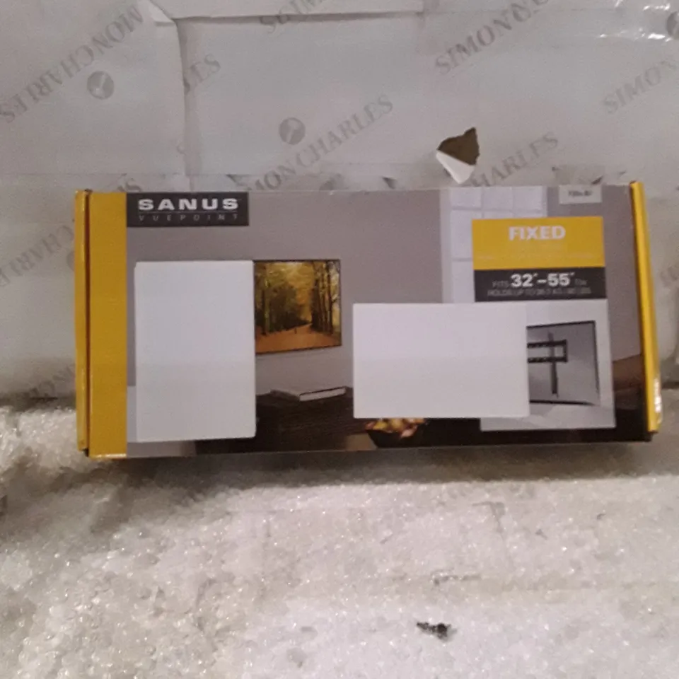 BOXED SANUS FIXED TV WALL MOUNT FOR 32-55" TV'S- F32C-B2