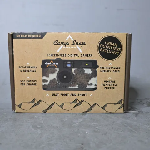 BOXED CAMP SNAP SCREEN FREE DIGITAL CAMERA