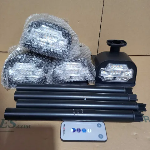 OUTLET BELL & HOWELL SET OF SOLAR BIONIC COLOUR BURST LIGHTS