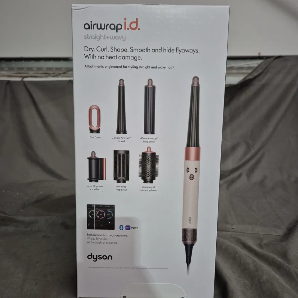 SEALED DYSON AIRWRAP I.D. STRAIGHT+WAVY HAIR STYLER – BOXED