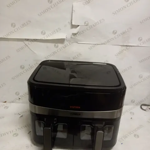 TOWER T17100 VORTX VIZION 9L DUAL BASKET AIR FRYER