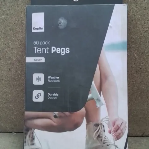 BOXED PACK OF 50 TENT PEGS