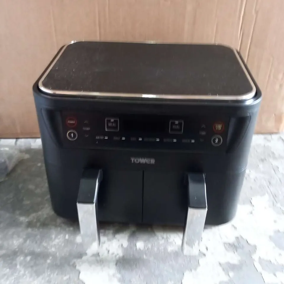 TOWER VORTX 8L DUAL BASKET AIR FRYER BLACK