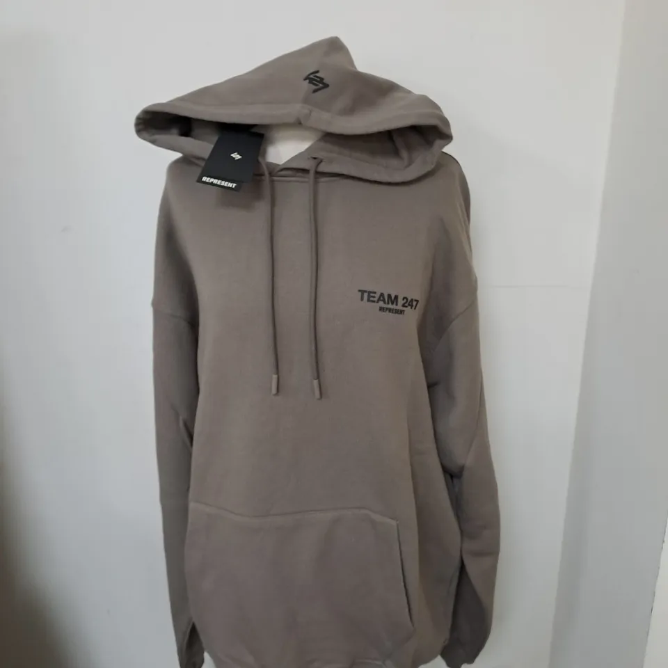 REPRESENT TEAM 247 HOODIE ARMY - LARGE