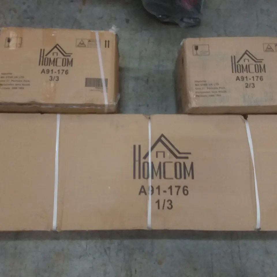 BOXED HOMECOM MULTIFUNCTIONAL HOME GYM MACHINE (3 boxes) RRP £349