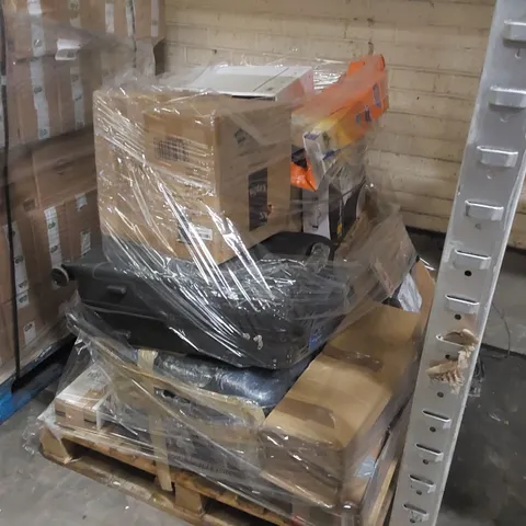 PALLET OF ASSORTED CONSUMER PRODUCTS/FURNITURE PARTS 