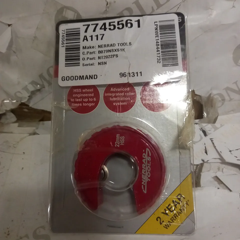 NERRAD TOOLS NT2022PS PRO SLICE COPPER TUBE CUTTER