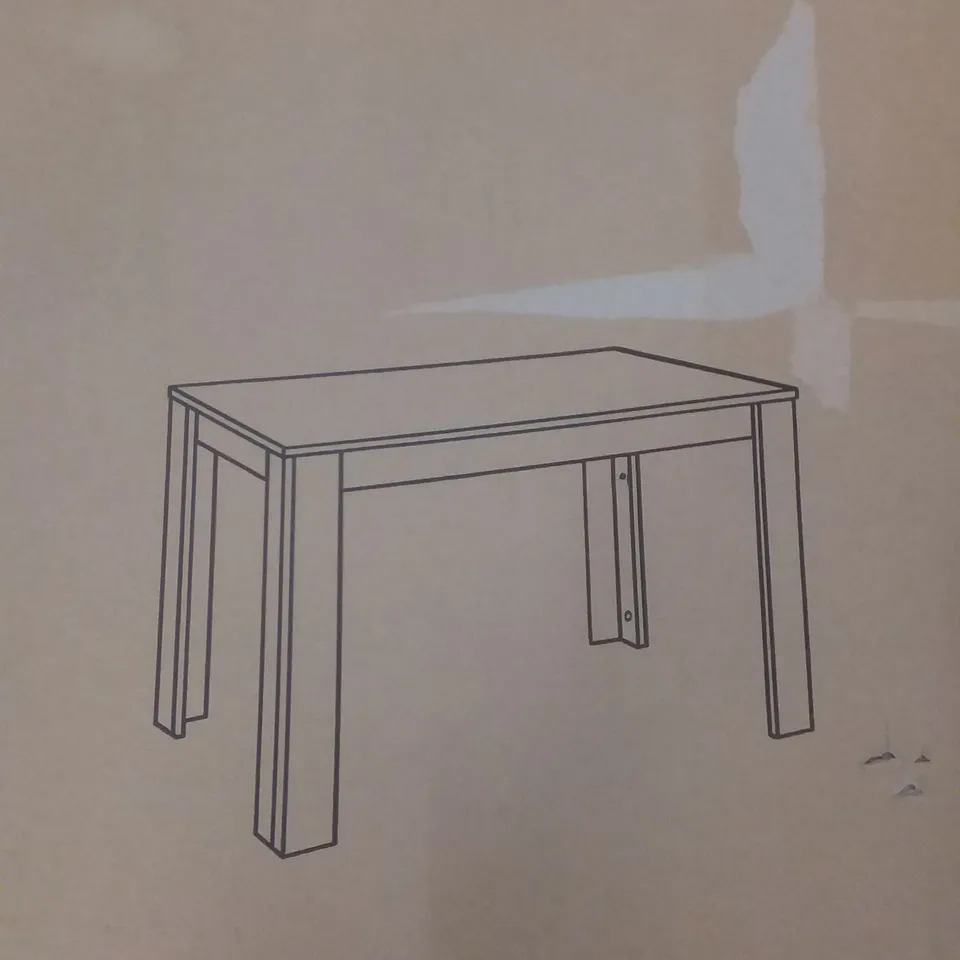 FM DINING TABLE COLOUR: GREY/WHITE