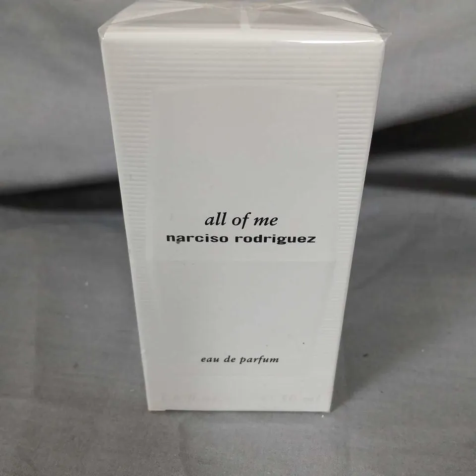 BOXED AND SEALED ALL OF ME NARCISO RODRIGUEZ EAU DE PARFUM 50ML