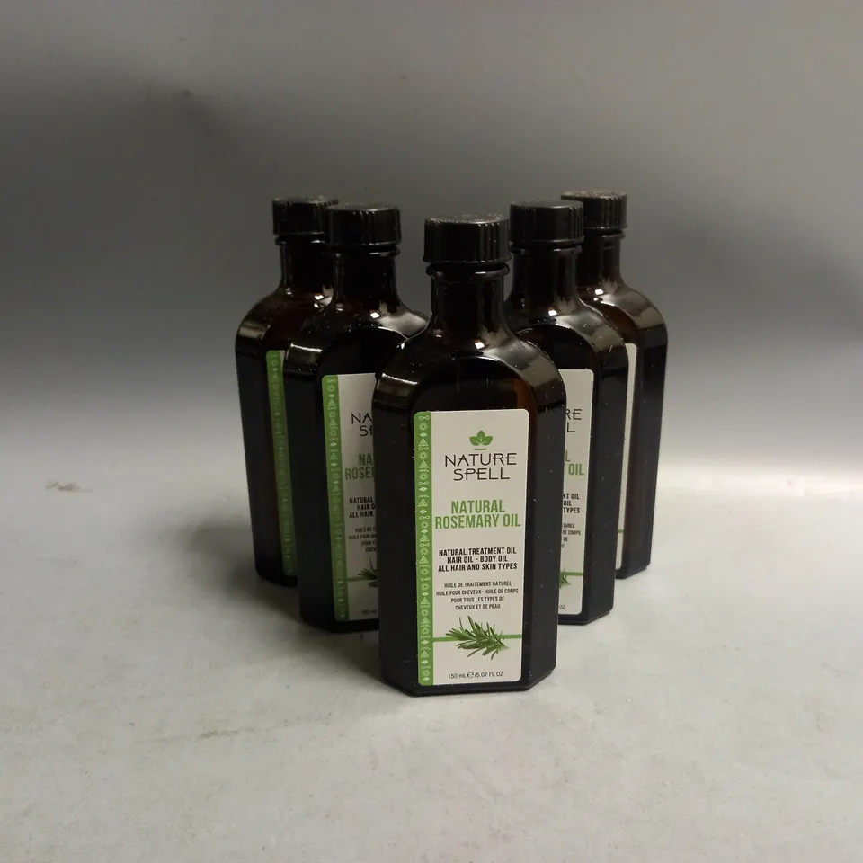 5 NATURE SPELL NATURAL ROSEMARY OIL 150ML 