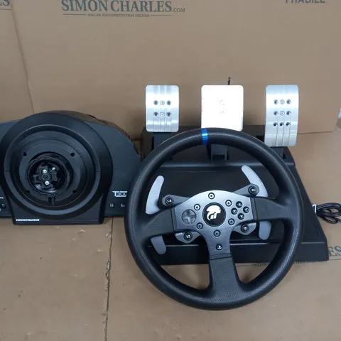 BOXED THRUSTMASTER T300 RS GT FORCE FEEDBACK RACING WHEEL