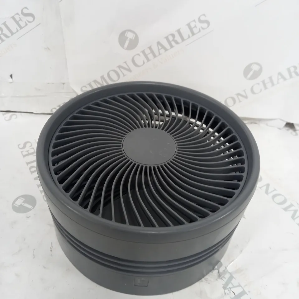 BOXED MY FOLDAWAY FLOOR & TABLE FAN - GREY