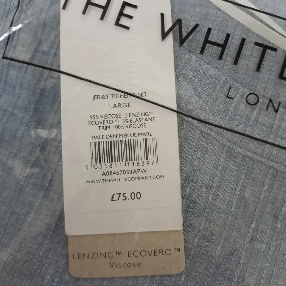 BAGGED THE WHITE COMPANY PYJAMA SET SIZE L