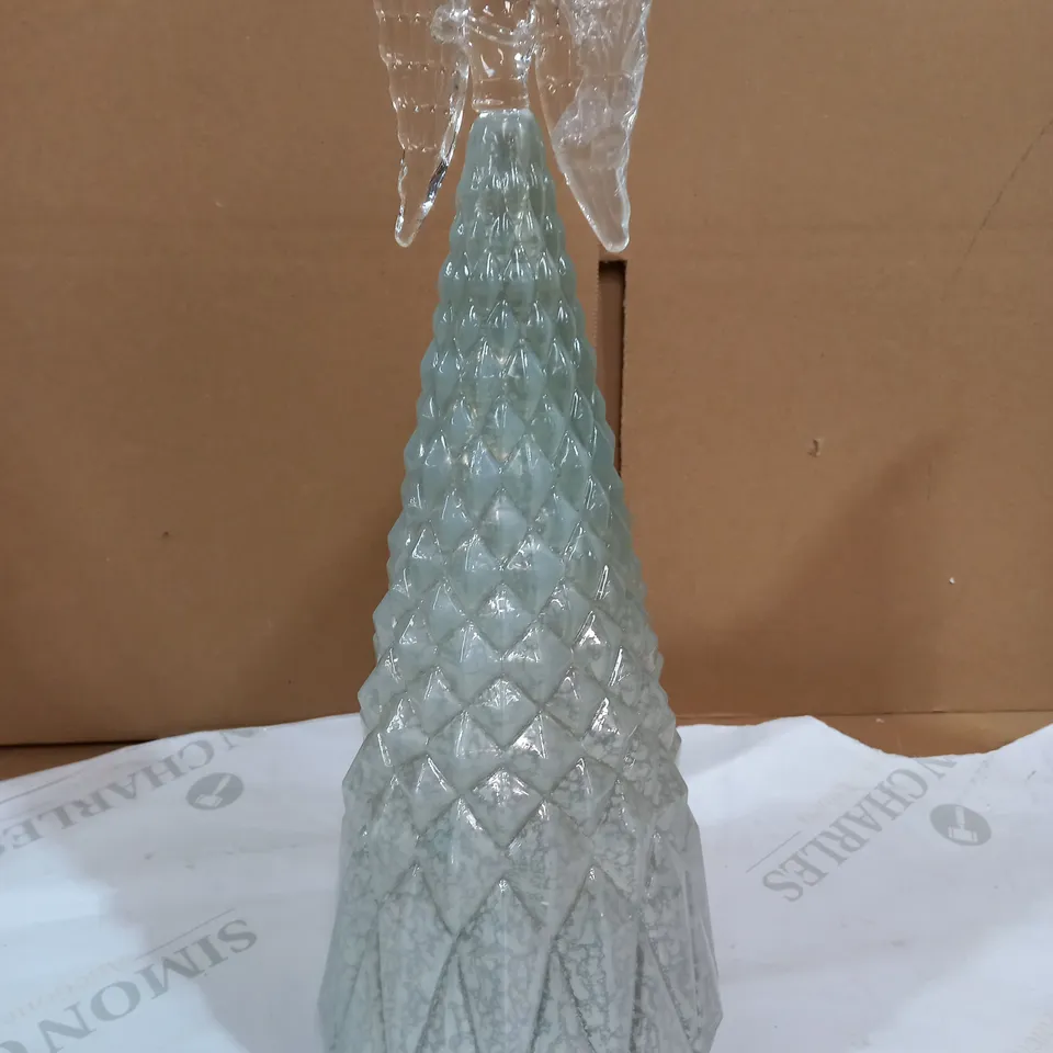 PEARLISE DECORATIVE TREE WITH WHITE ANGEL