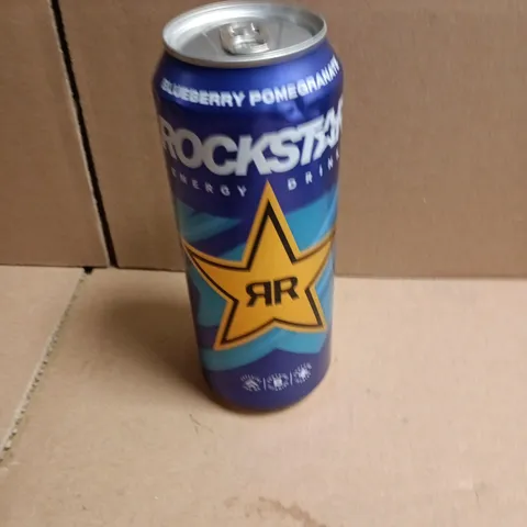 APPROXIMATELY16 ROCKSTAR ENERGY BLUEBERRY POMEGRANTE 500ML CANS 