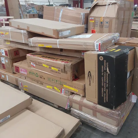 PALLET CONTAINING A LARGE ASSORTMENT OF FURNITURE PARTS ECT
