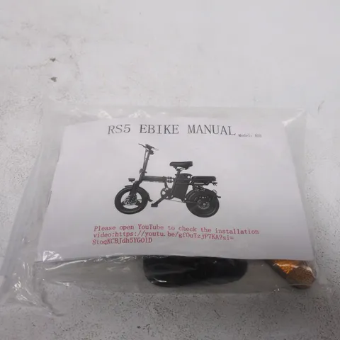 RS5 EBIKE BOXED WITH MANUAL