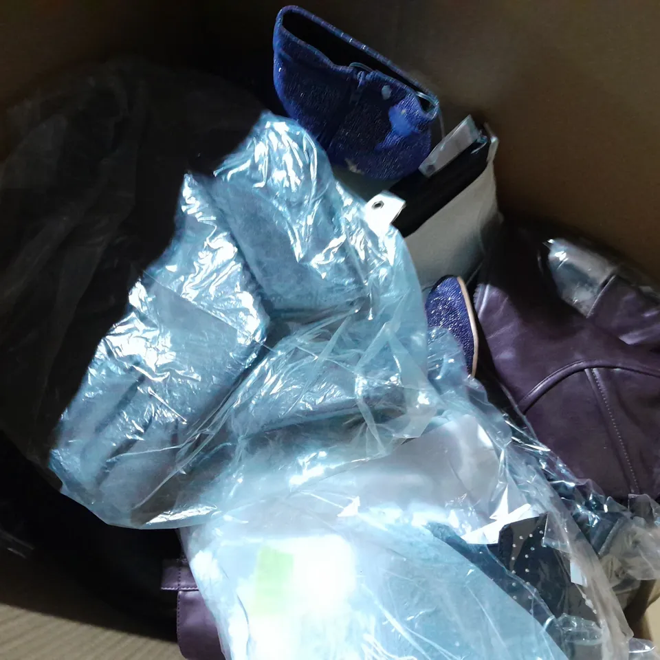 APPROXIMATELY 10 PAIRS OF ASSORTED WOMEN SHOES IN VARIOUS STYLES AND SIZES 