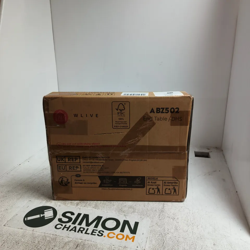 BOXED END TABLE 