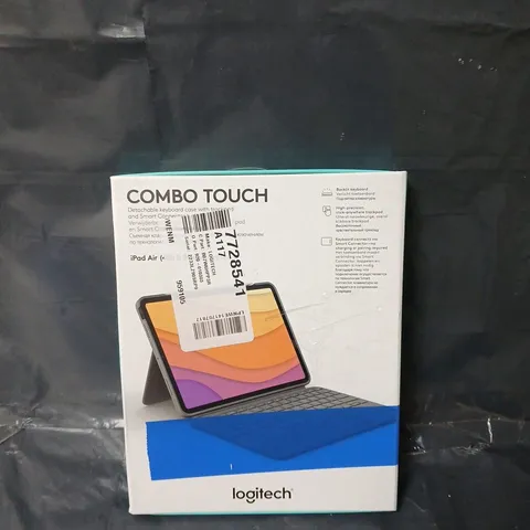 BOXED LOGITECH COMBO TOUCH DETACHABLE KEYBOARD CASE FOR IPAD AIR (4TH&5TH GEN)