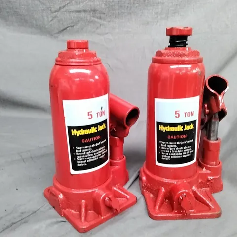 2 HYDRAULIC JACK 5-TON