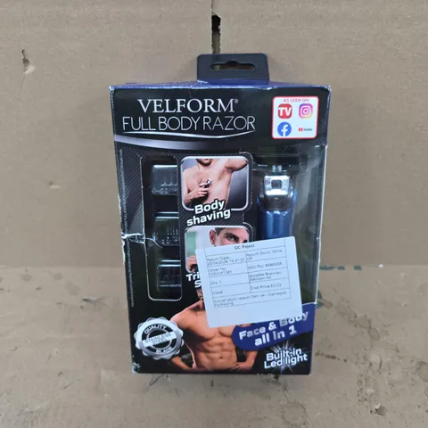 BOXED VELFORM FULL BODY RAZOR