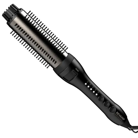 BOXED REVAMP PROGLOSS BIG VOLUME AND WAVE HOT CERAMIC BRUSH BR-1500-GB