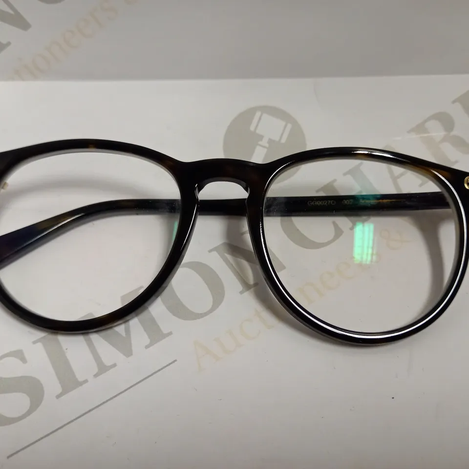 GUCCI BLACK HAVANA PRESCRIPTION GLASSES