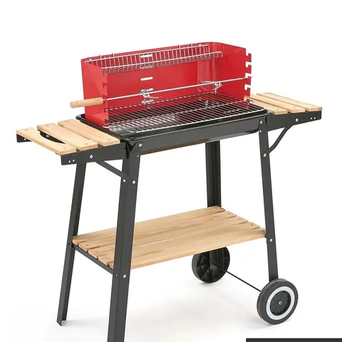 CHARCOAL TROLLEY BBQ