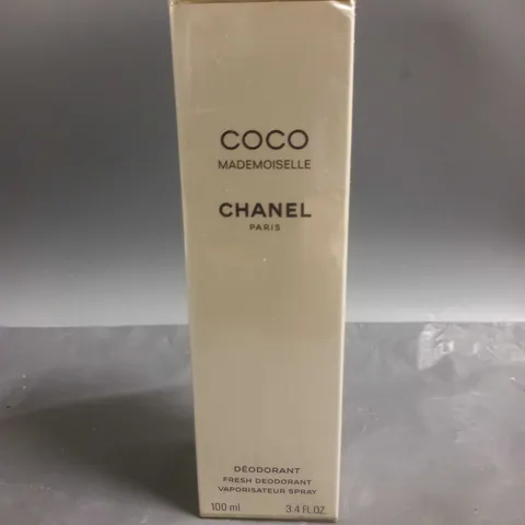 BOXED AND SEALED COCO MADEMOISELLE CHANELL PARIS FRESH DEODORANT 100ML