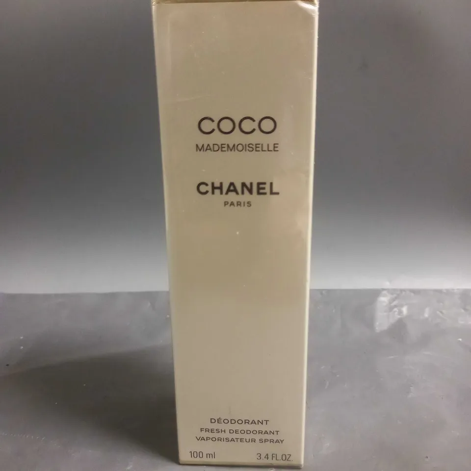 BOXED AND SEALED COCO MADEMOISELLE CHANELL PARIS FRESH DEODORANT 100ML