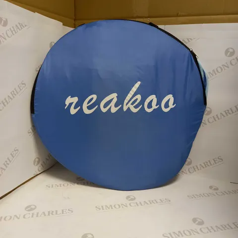 RAEKOO SUNSCREEN TENT BLUE/SILVER