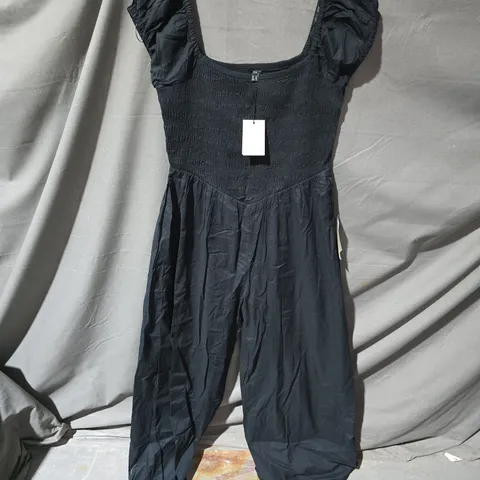 NOBODY'S CHILD ALASKA BLACK JUMPSUIT– UK 14 (EU 42, US 10)