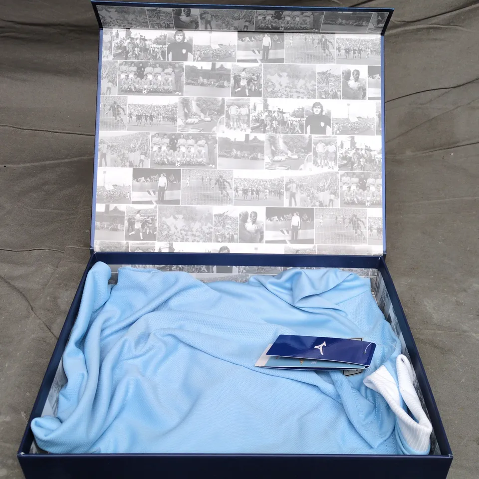MIZUNO LAZIO SPECIAL EDITION FOOTBALL JERSEY – AIRY BLUE, SIZE L