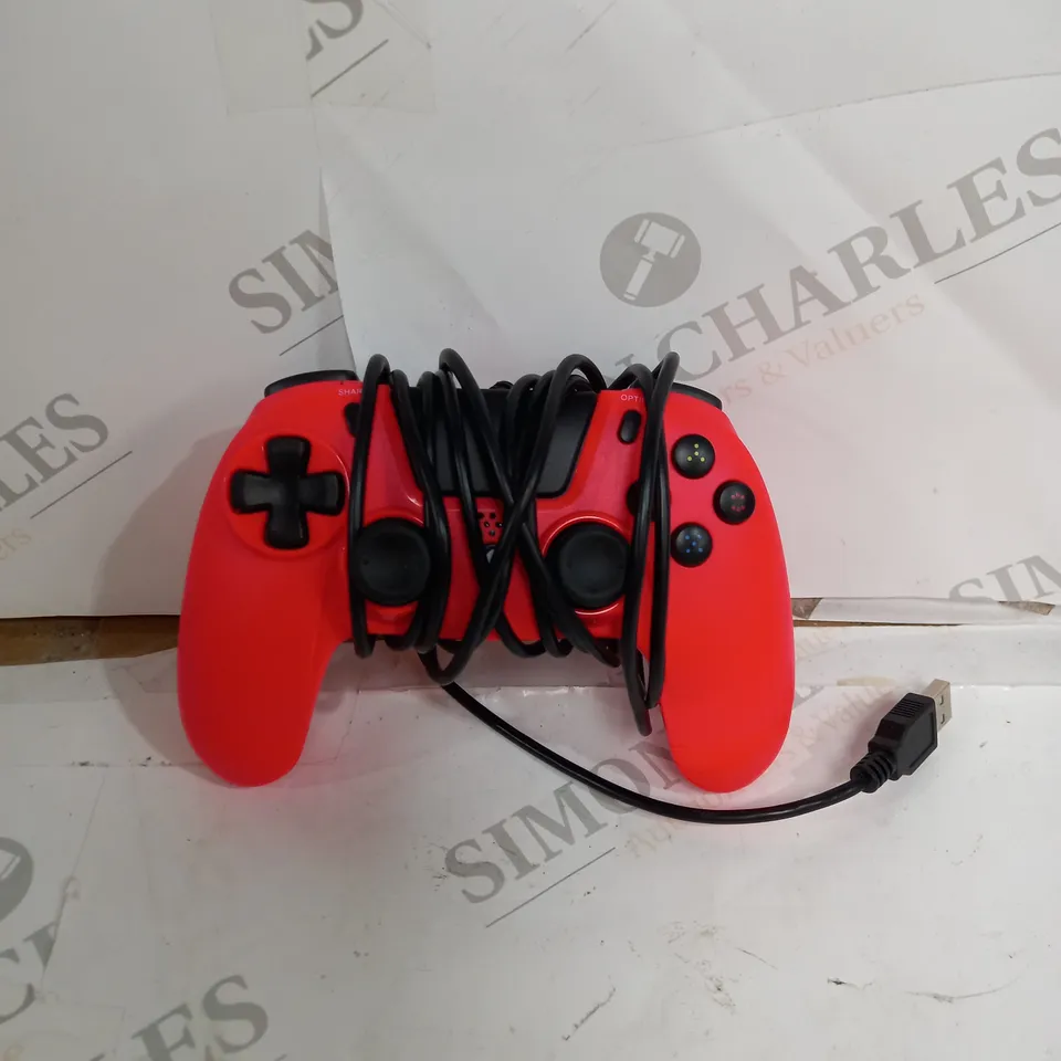 VX4 WIRED CONTROLLER FOR PS4 IN RED