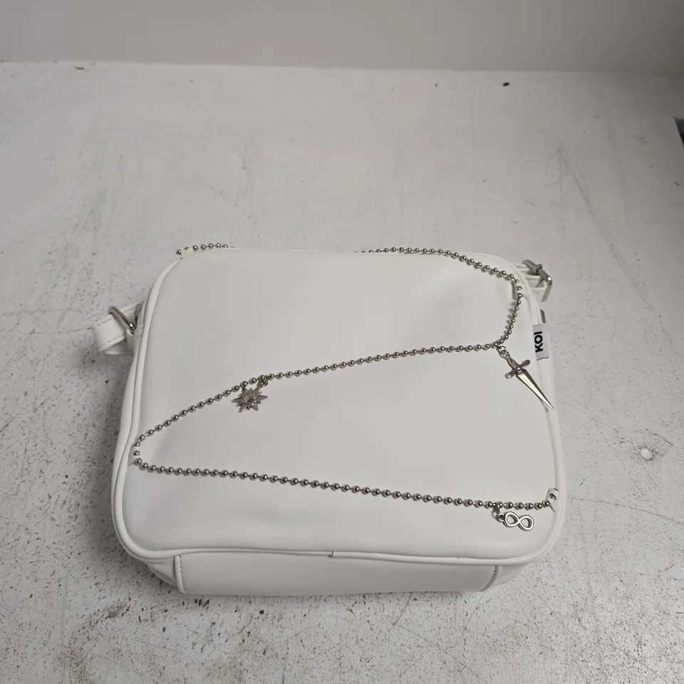 KOI JINX MYSTIC CHARM WHITE SHOULDER BAG – ONE SIZE (KA00243-OS) 