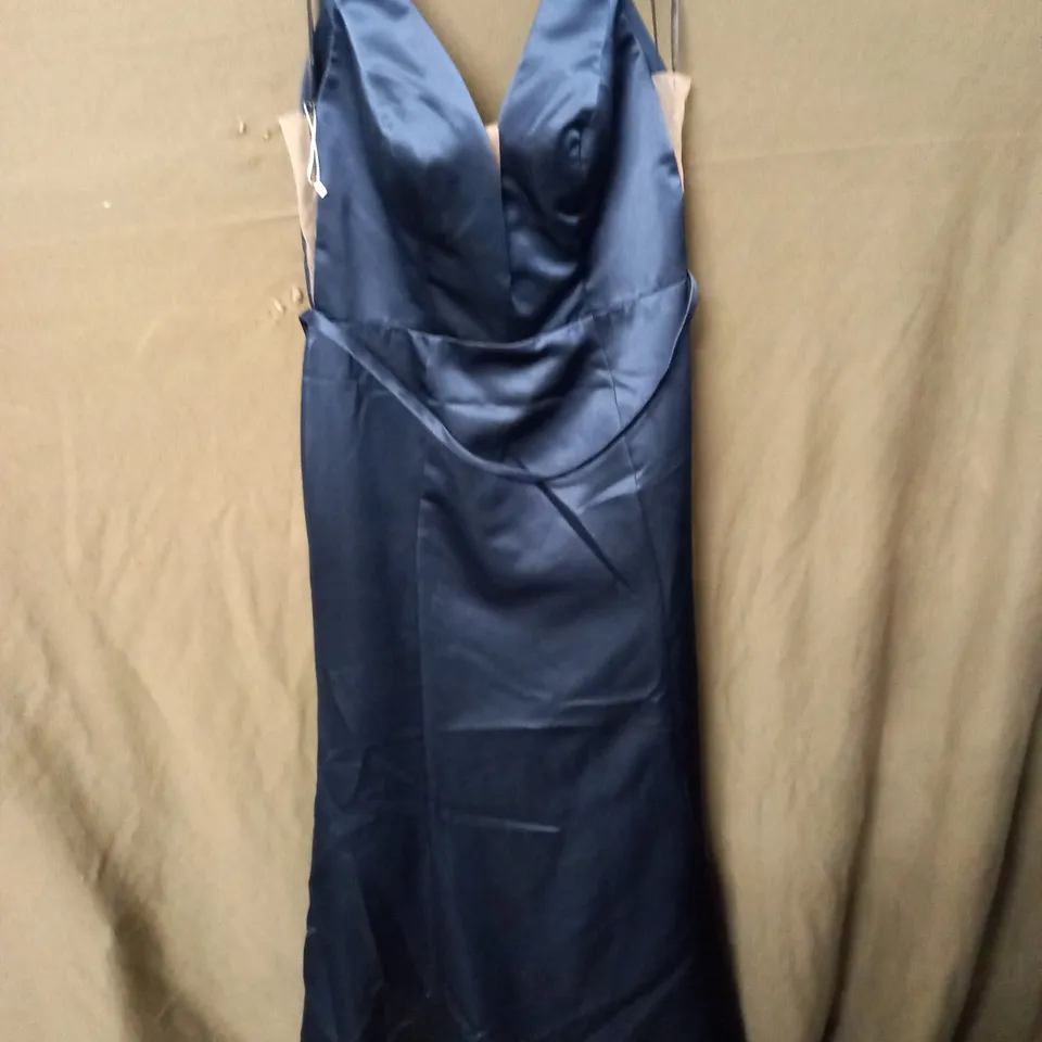 SORELLA VITA DARK BLUE OCCASIONAL DRESS - UK 16
