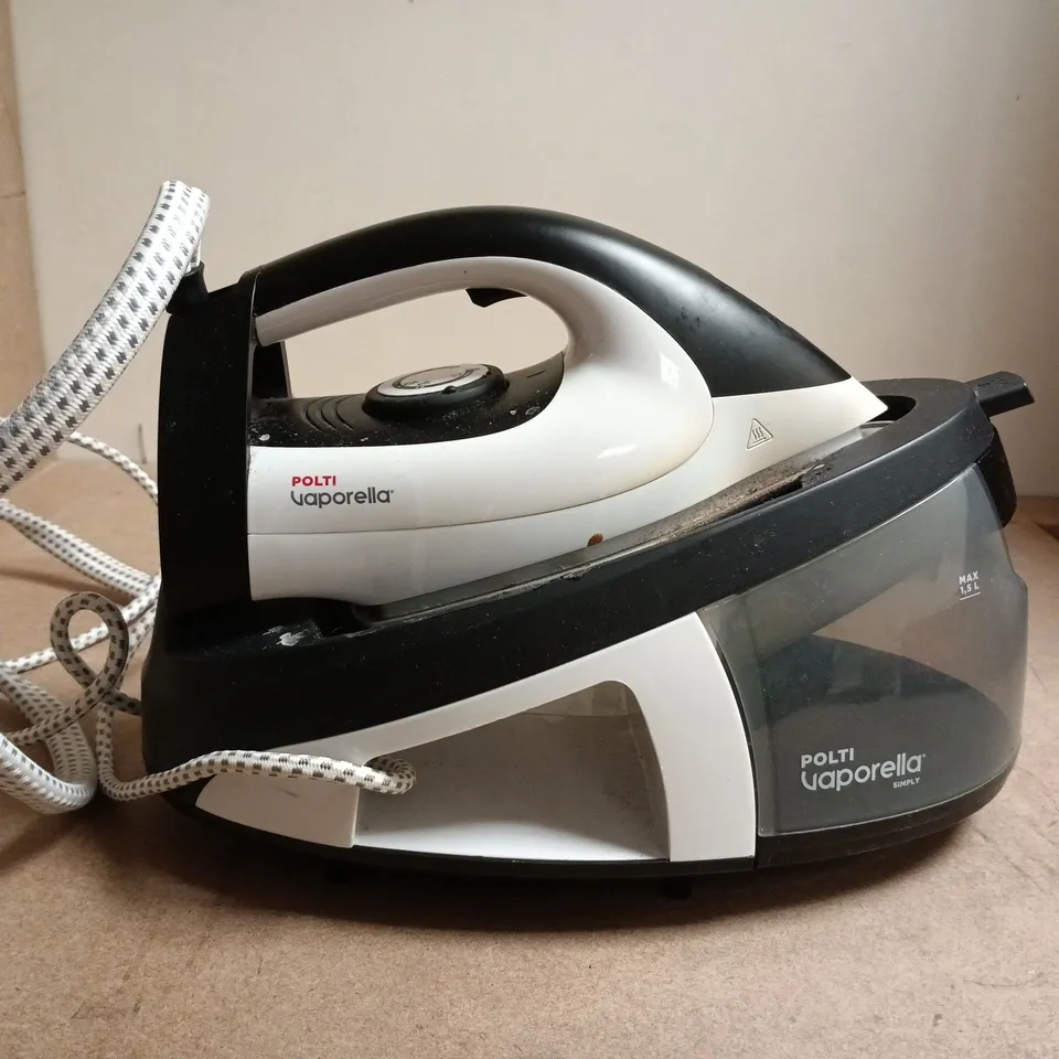 POLTI VAPORELLA STEAM GENERATOR IRON WITH BASE
