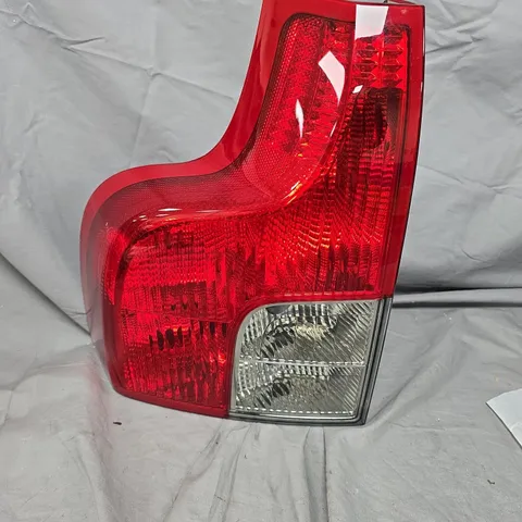 Car tail light assembly – red lens with clear section