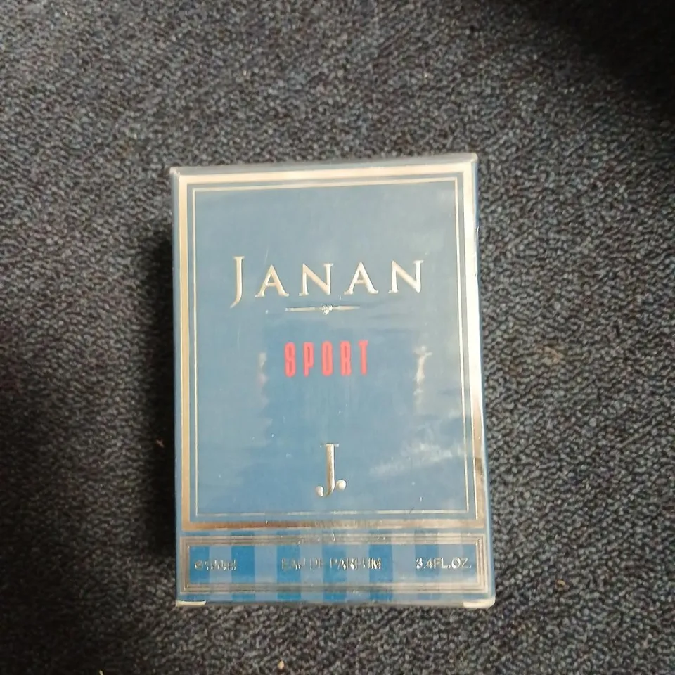 BOXED AND SEALED JANAN SPORT J. EAU DE PARFUM 100ML