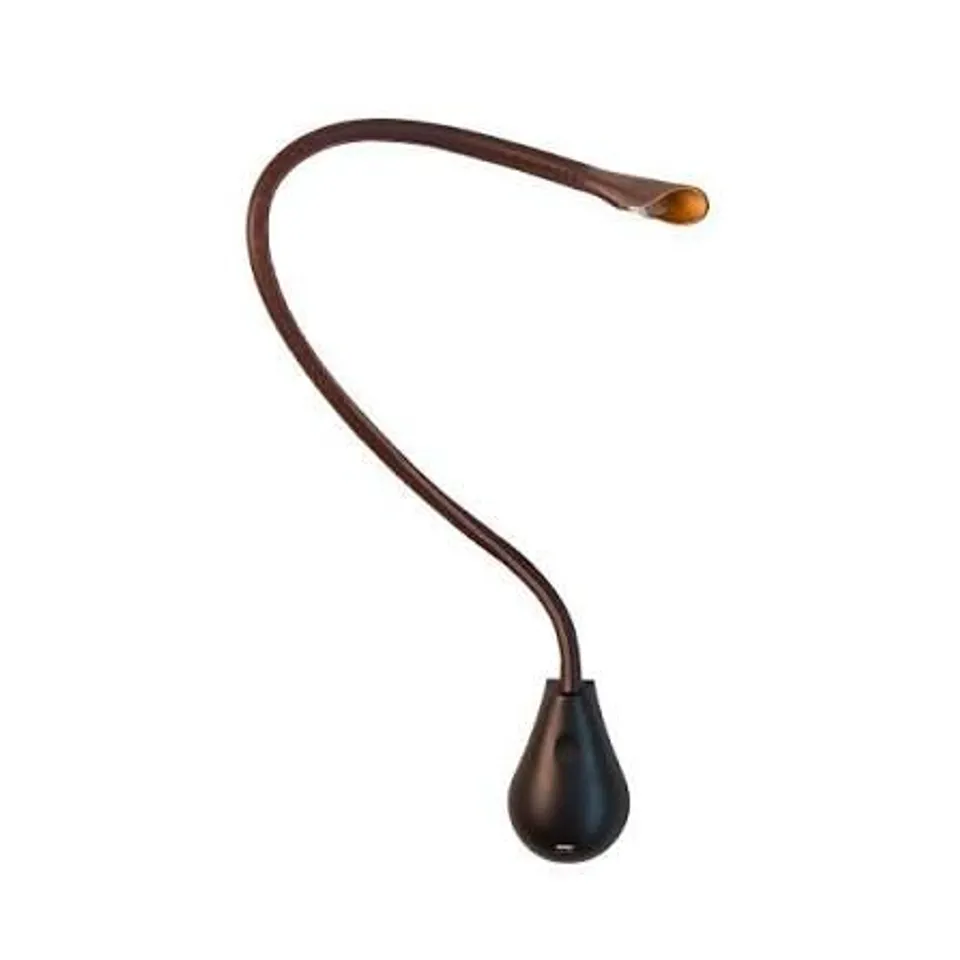 BRAND NEW BOXED INNERMOST COBRA LEATHER LED WALL LIGHT 90cm - BROWN // SKU: WC07819010 (1 BOX) RRP £287